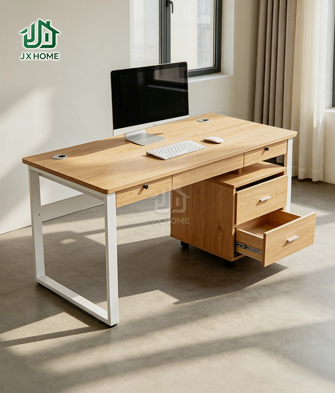 Computer Desk With Shelves