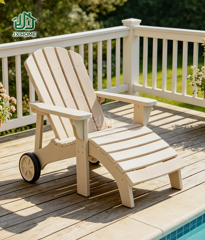 Wheeled Lounge Chair